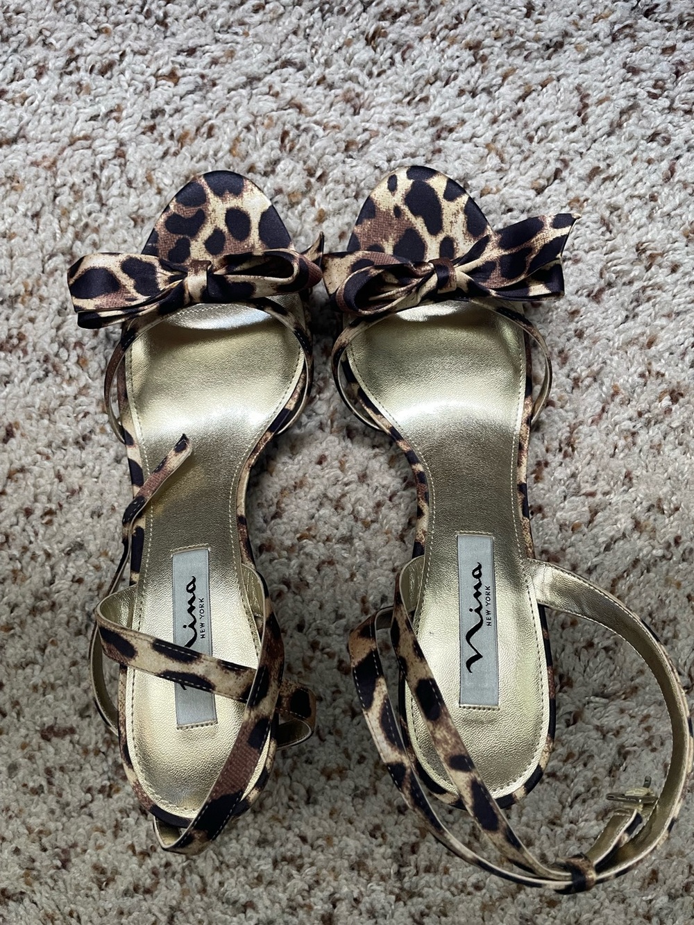 Leopard Nina New York Heels